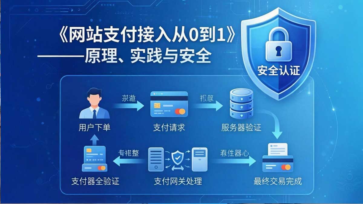 网站支付接入从0到1——原理、实践与安全